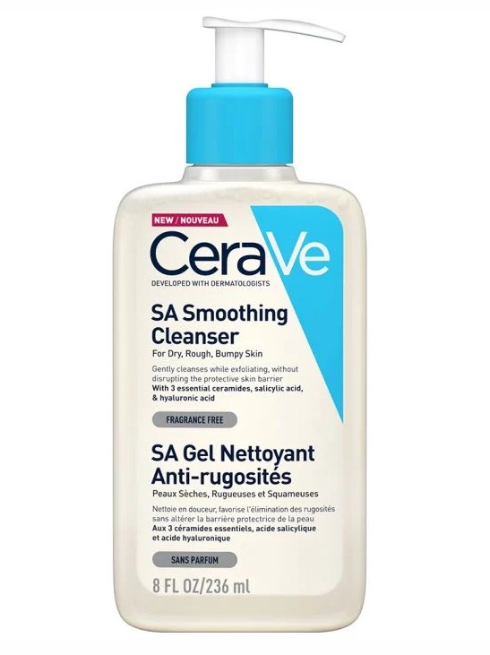 CeraVe SA Gel Nettoyant Anti-Rugosités 236ml